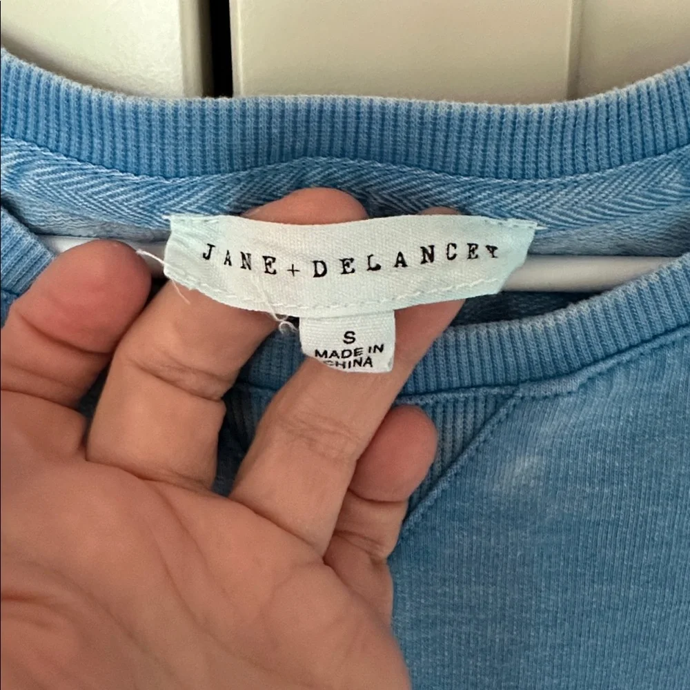 Jane + Delancey small  Blue Short-Sleeve Tee - Picture 2 of 5